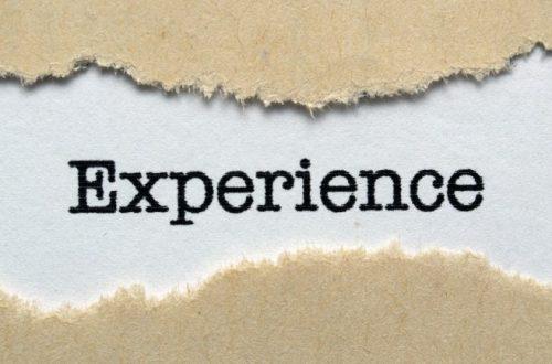 Increase your experience