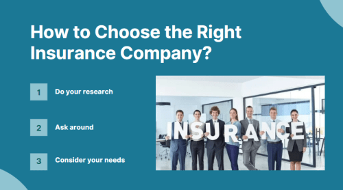 How to Choose the Right Insurance Company