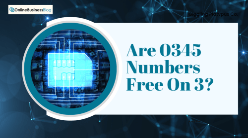 Are 0345 Numbers Free On 3