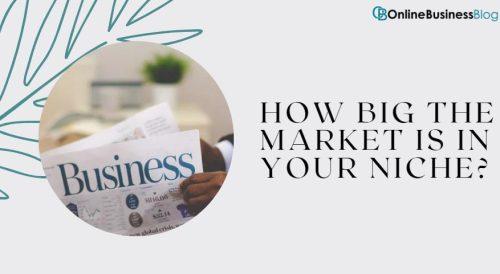 How big the market is in your niche