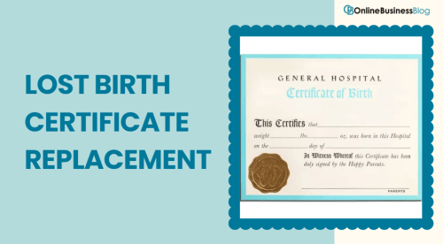 Lost Birth Certificate Replacement