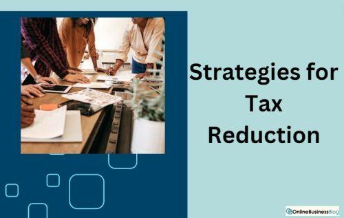 Strategies for Tax Reduction