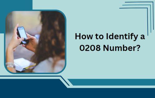 How to Identify a 0208 Number