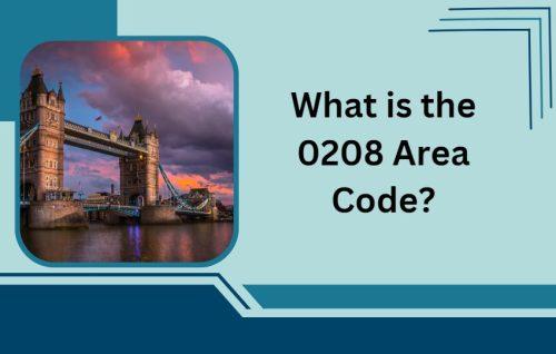 0208 Area Code UK and Number Information