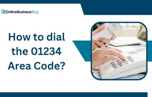 How to dial the 01234 area code from a landline phone within the UK