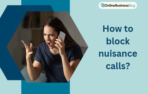 How to block nuisance calls from a 01527 number on your phone