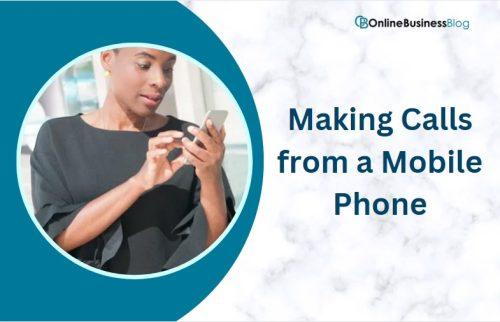 Making Calls from a Mobile Phone with the 01494 Area Code