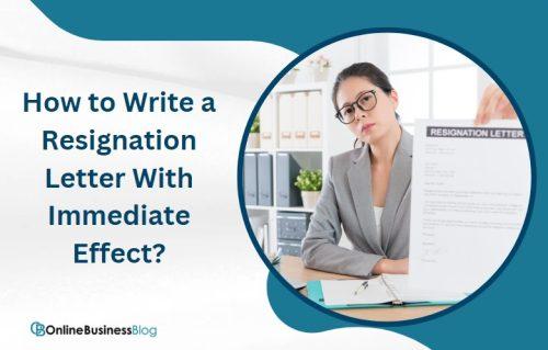  how to write a resignation letter 